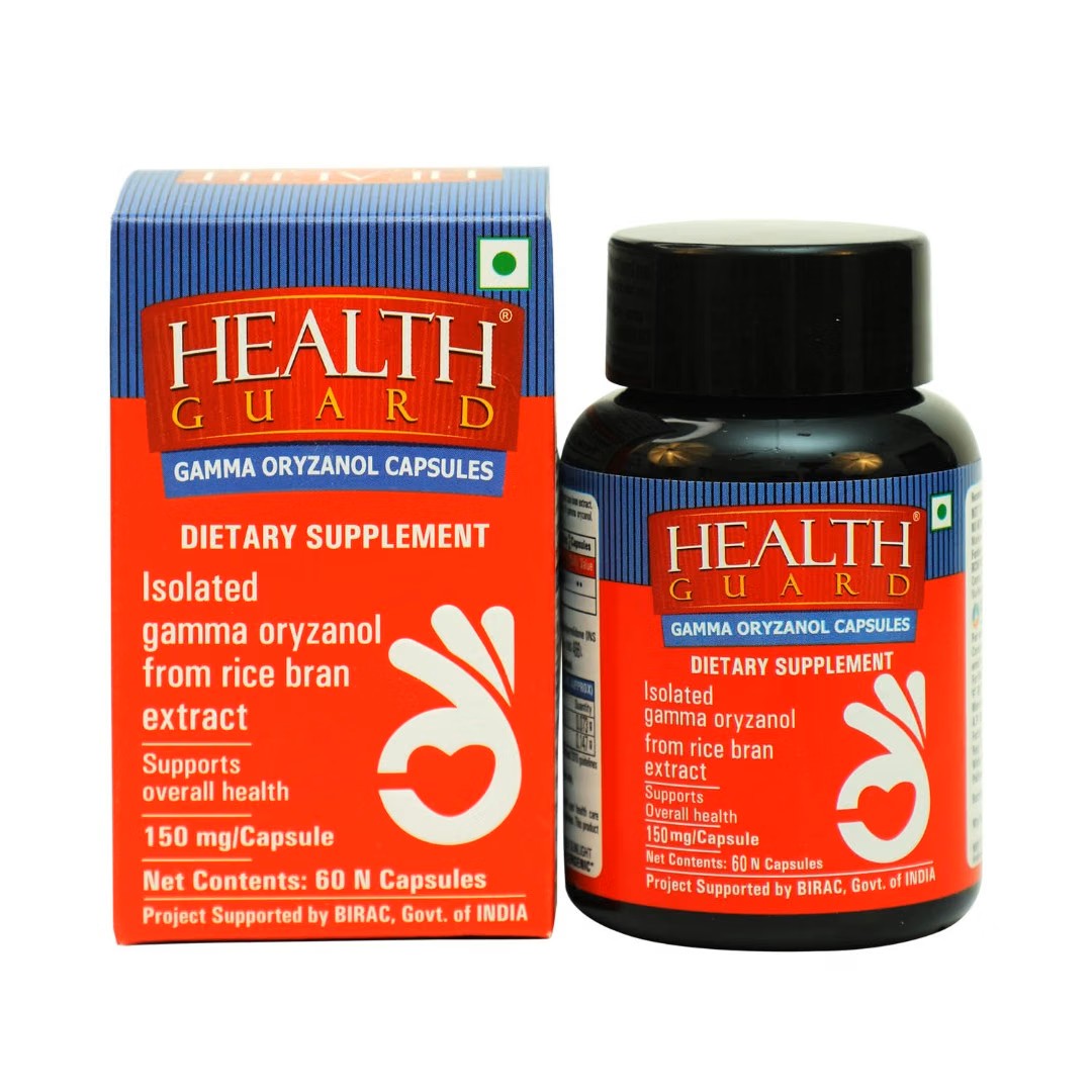 Health Guard Gamma Oryzanol Capsules, 60 Capsules
