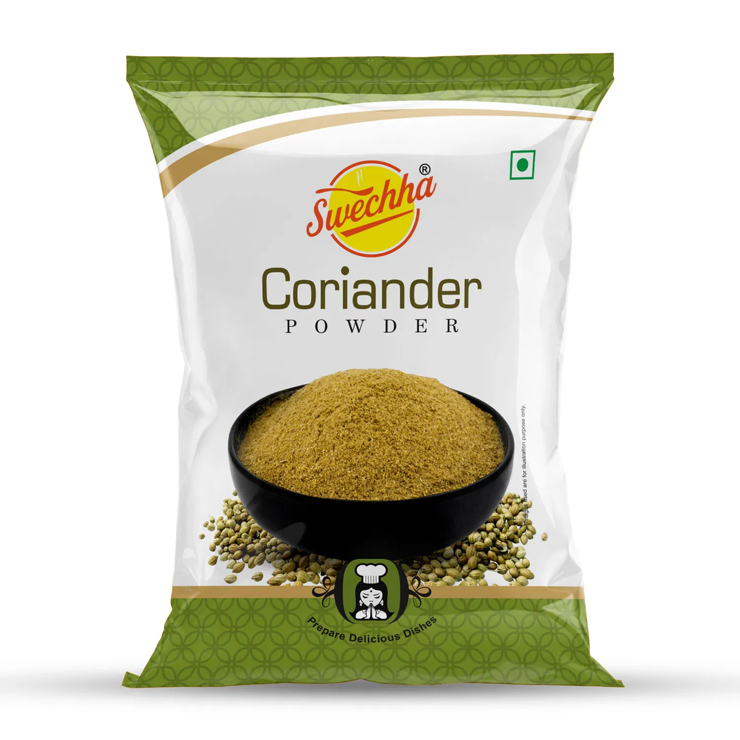 “Swechha Coriander Powder (Dhaniya Powder) – Fresh and Pure Spice Pack”