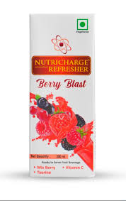Nutricharge Berry Blast Refresher, 200 ml