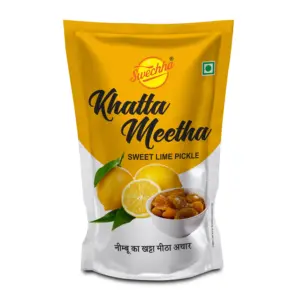 Swechha khatta meetha pickle 200g sweet and tangy lemon pickle