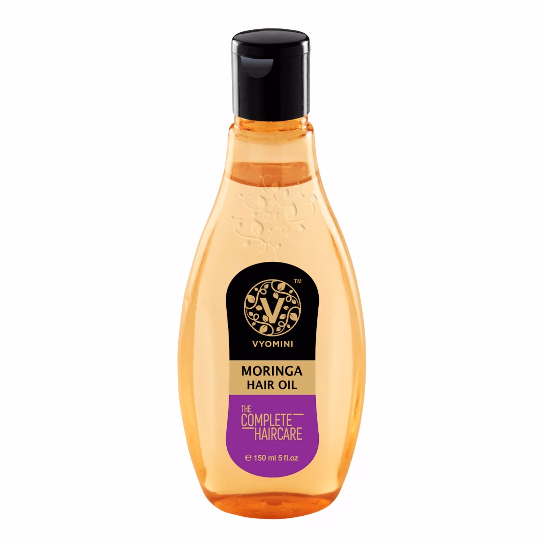 Vyomini moringa hair oil 150ml for hair growth strong roots and hair fall control