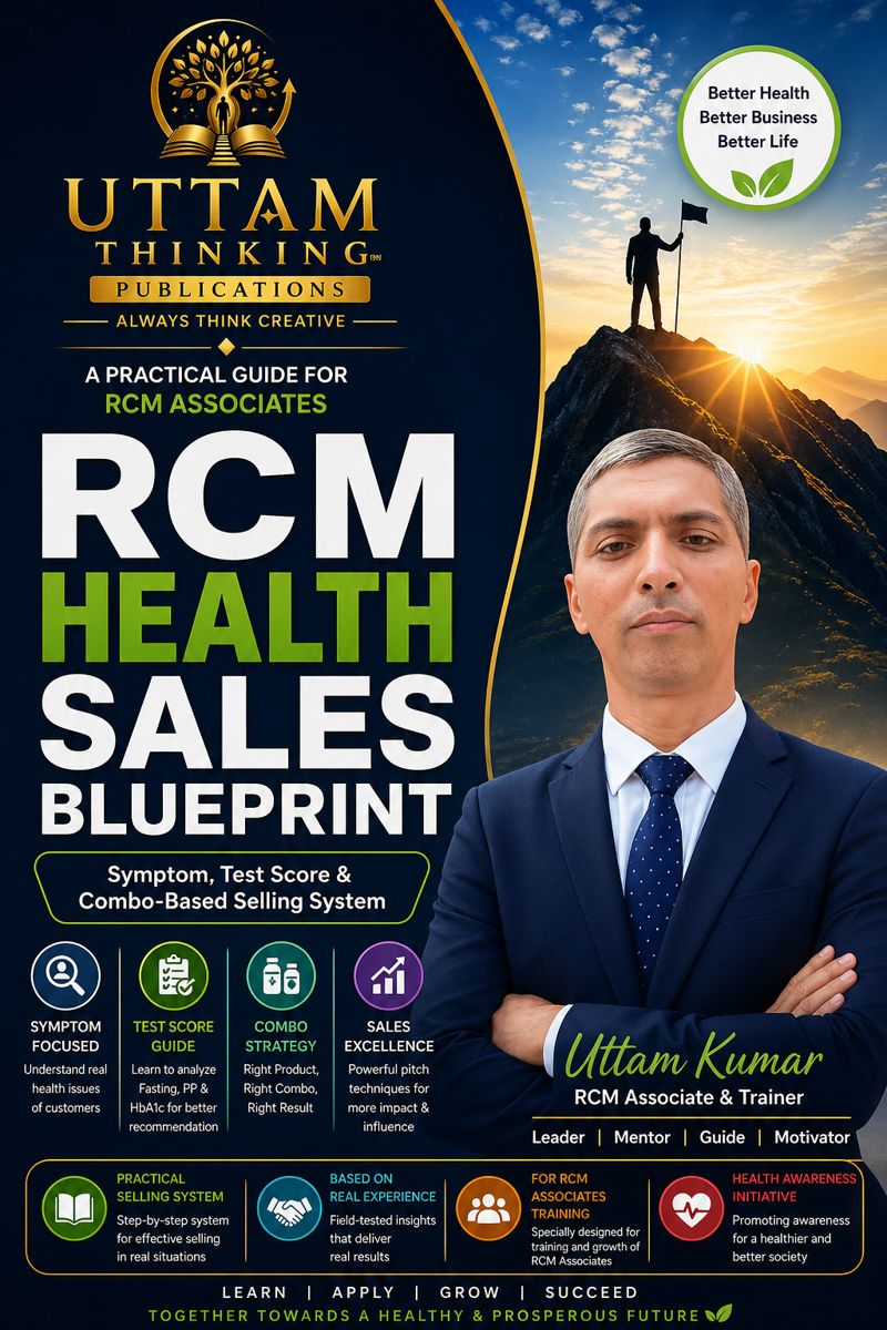 RCM Health Sales Blueprint eBook Hindi Cover – Selling Guide