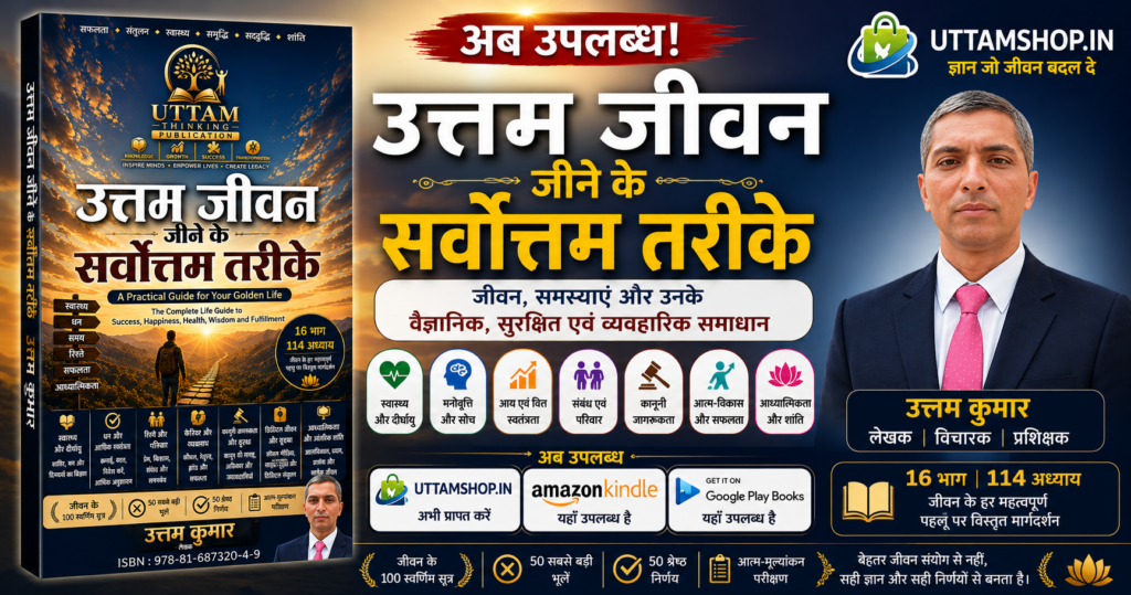 उत्तम जीवन जीने के सर्वोत्तम तरीके - हिन्दी eBook by Uttam Kumar